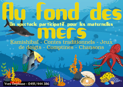 affiche Au fond des mers