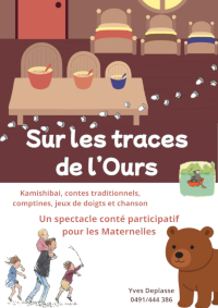 affiche Sur les traces de l'ours